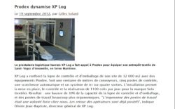 Equipements prodex chez XP LOG